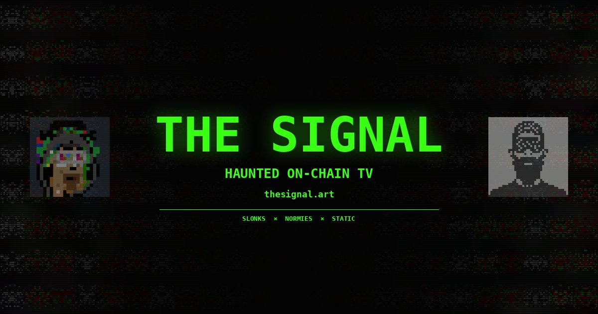 The Signal tweet media
