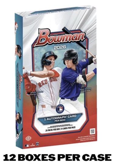 YahMonMLB's tweet photo. 🚨HOT CASE BREAK🚨
⚾PYT#1542-
1x- 26' Bowman Hobby Case (12 boxes)
Newest Release! Can rip TODAY!
12 autos expected!
1st claims in my group chat on X! DM or comment below to join NOW!
#thehobby 
@HobbyLimited https://t.co/AroY72jC5C