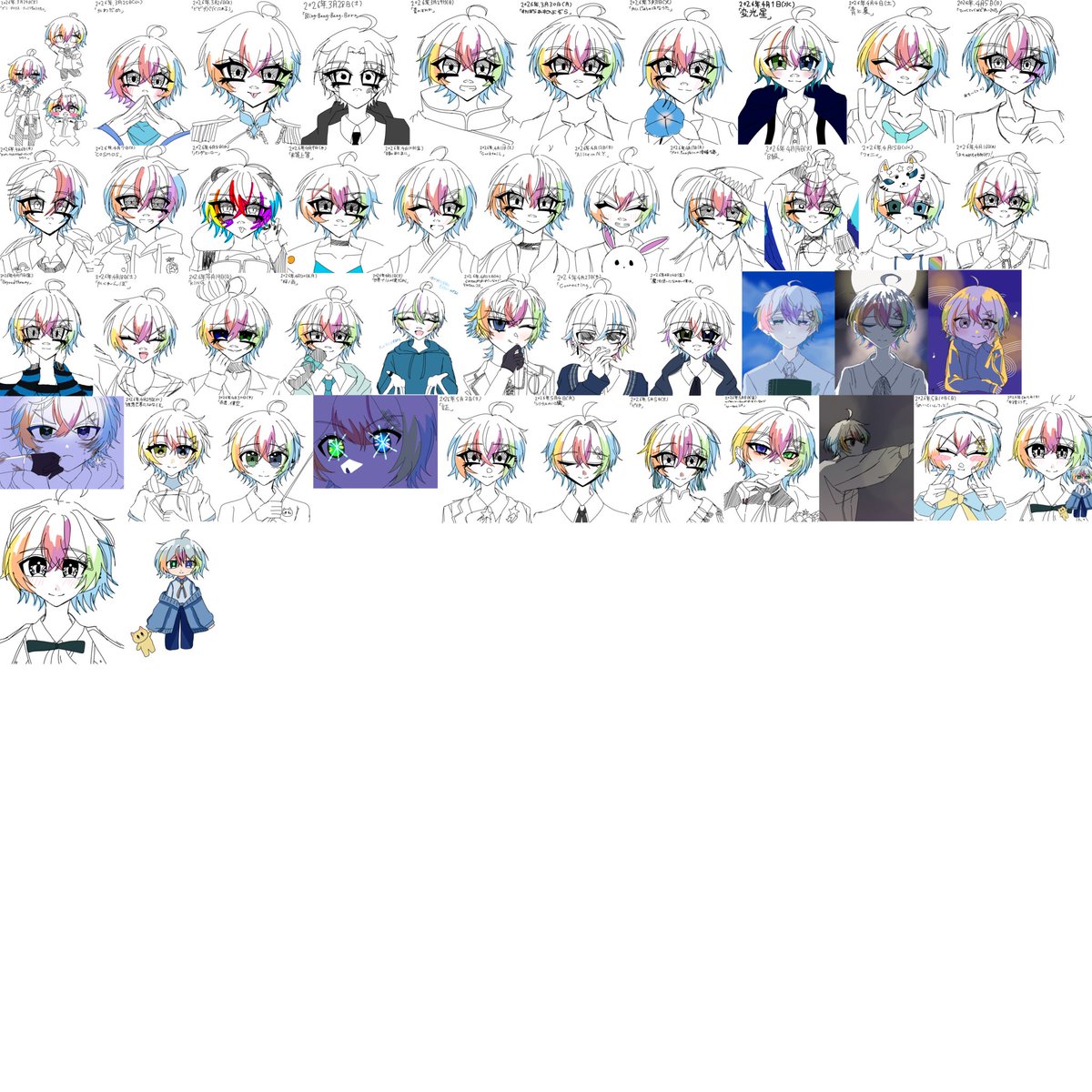 Remon_080499's tweet photo. れるくんの卒業発表から描き続けて来たのが、一応約157枚で完走しましたー！！！！一度でもみてくださった方ありがとうございます！！
これからは、見落としでまだ描いてないのあったらちょくちょく上げていくと思います！！
本当にありがとうございました！！
#れるくんあのね
ご本人様ALT https://t.co/vlsKbKCa0F