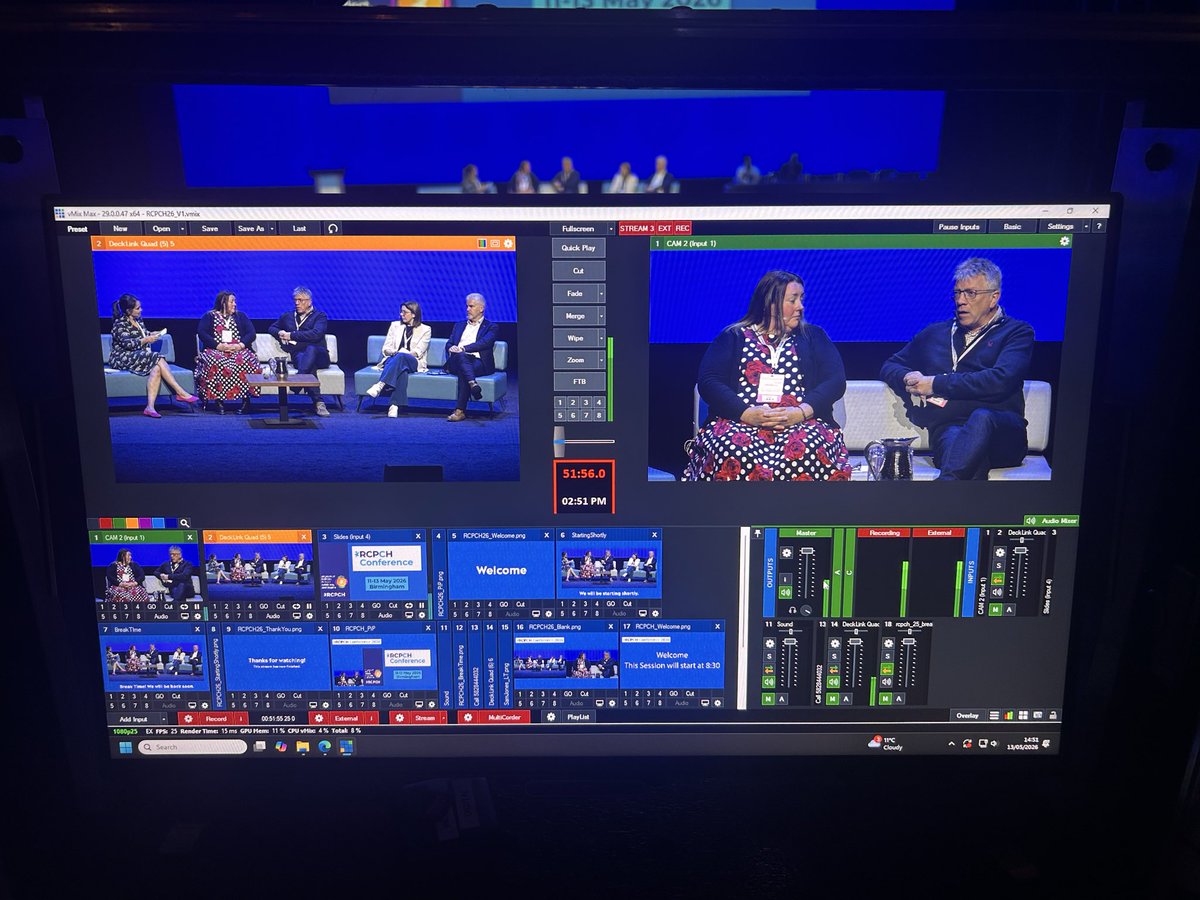 InclusiveLondon's tweet photo. Day 3 @ICC_Birmingham with @RCPCHtweets
We are #lecturefilming and #livestreaming.
It’s been a fantastic event! https://t.co/hLCkLKa0De