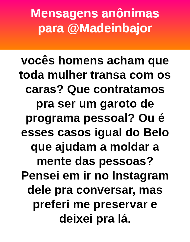 Making of da vida alheia tweet media