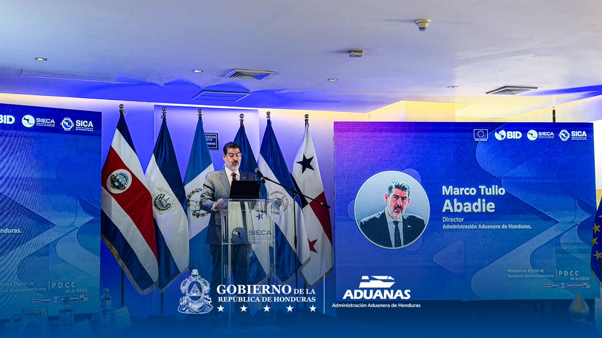 AduanasHonduras's tweet photo. “Taller Regional de Evaluación del Estado de las Funcionalidades de la Plataforma Digital de Comercio Centroamericana (PDCC) y Validación de la Guía Técnica para Implementar el Modelo Armonizado del Uso de la Declaración Anticipada Obligatoria (DAO)”
#AduanasHonduras #SIECA https://t.co/ktwv4wuGyj