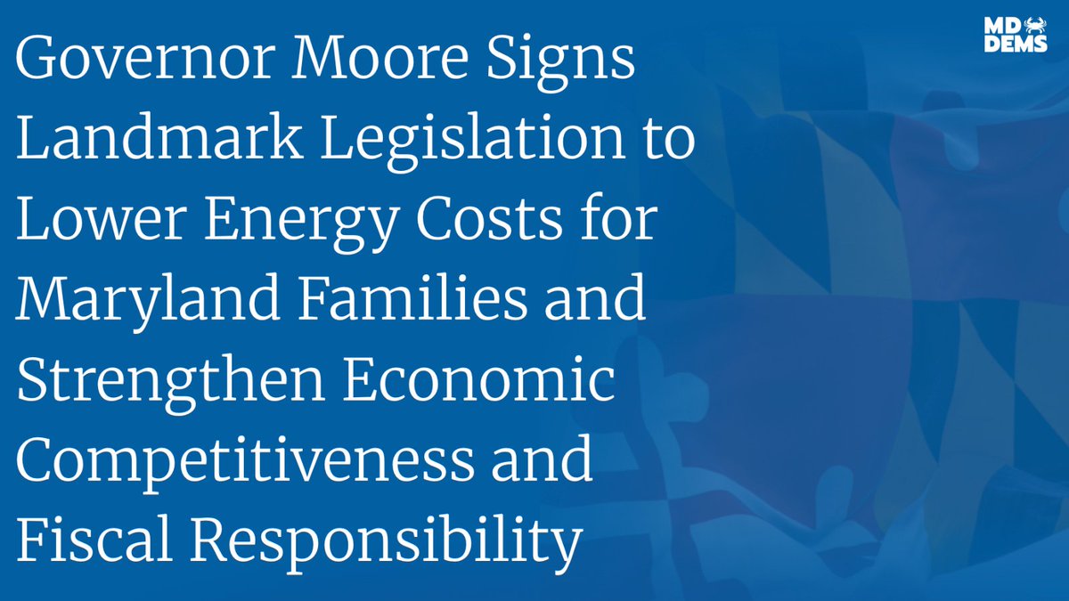 Maryland Democratic Party tweet media