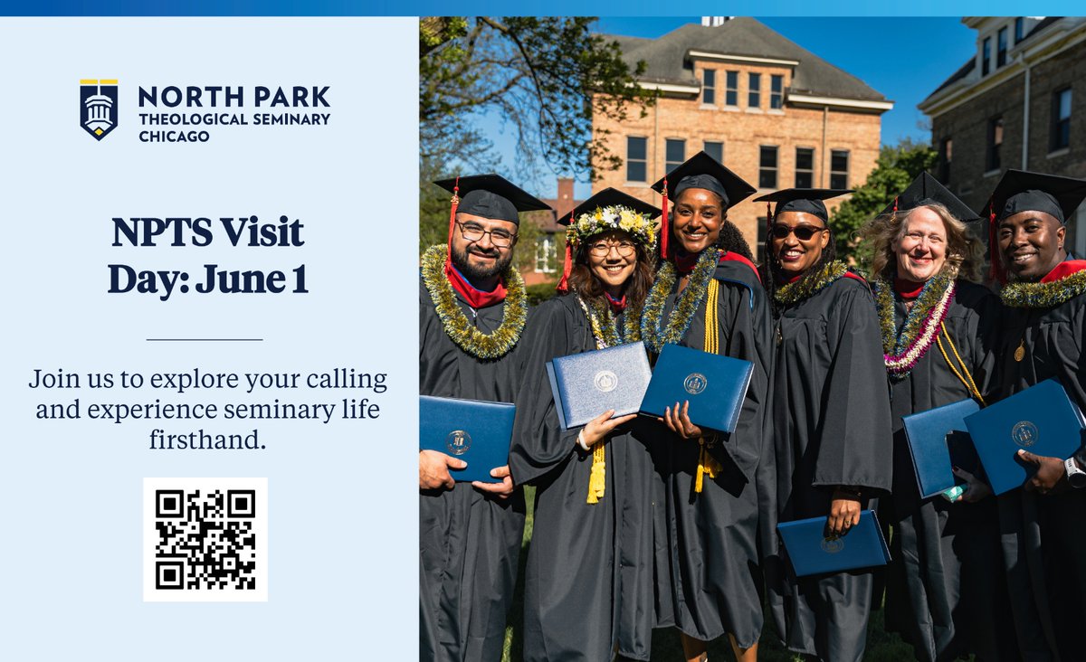 NPTSem's tweet photo. Thinking about seminary?
Join us for NPTS Visit Day on June 1.
✔ Meet faculty &amp; students
✔ Explore programs
✔ Experience campus life
Seats are limited — RSVP today:
https://t.co/ezbtFilO5e https://t.co/tIP1mXXVTu