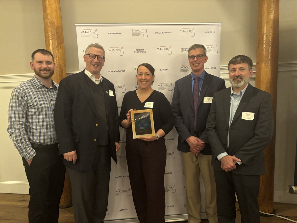 GPI1966's tweet photo. GPI was honored to receive an Engineering Excellence Award for the Canal Street Riverfront Park from ACEC-NH! More: https://t.co/JcX4sCMZ2f.

Congratulations to all involved in this project! https://t.co/vgTz41JlPc