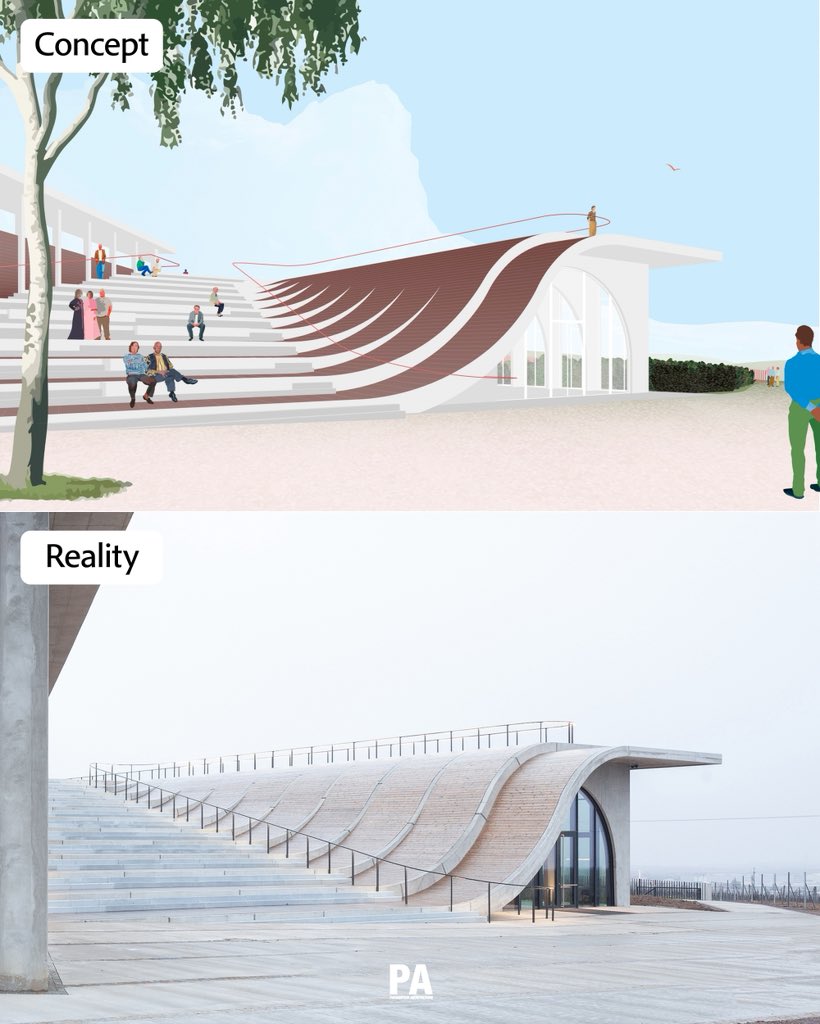 parametricarch's tweet photo. From concept to built reality: Lahofer Winery🌿 https://t.co/AKWMRWzkKl
