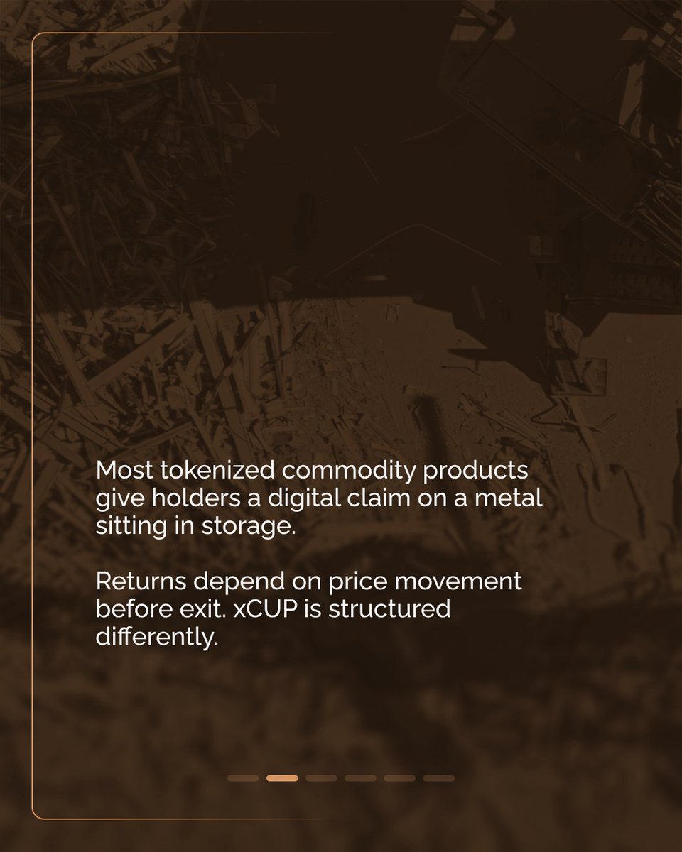AlcumOfficial's tweet photo. Our COO, Vytautas Mackonis, explains what makes xCUP different from other tokenized commodities, and why the copper isn't just sitting in a warehouse. https://t.co/MWWoSK3gnZ