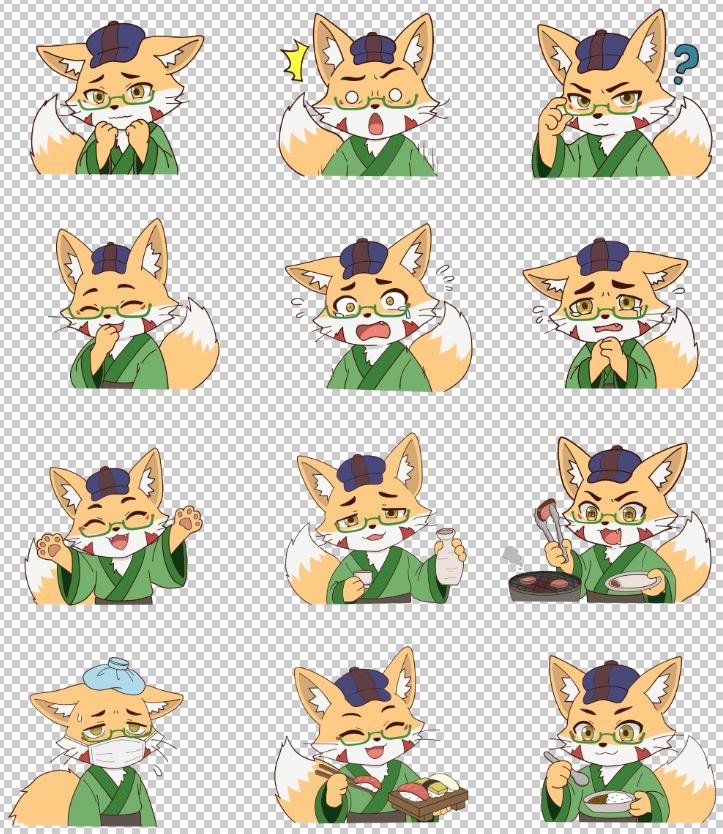 狐ページ Post by LaughFox on X: 増えるキツネ