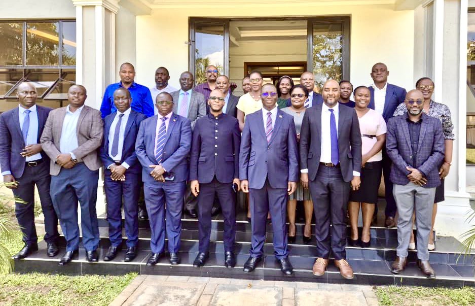 nemaug's tweet photo. NEMA Top Management concluding a day long leadership and management training session on subjects including: Transformative leadership, mindset for transformative service delivery among others. 

#EnsuringSustainableDevelopment https://t.co/M0sxTxJCe8
