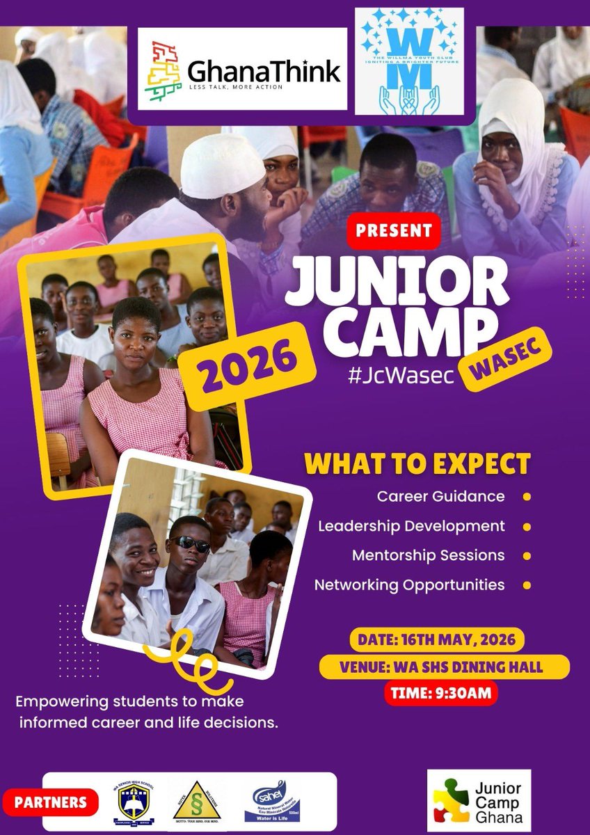 sherif_fuseini's tweet photo. #JcWasec #JuniorCampGhana https://t.co/j3ZQIUvVt1