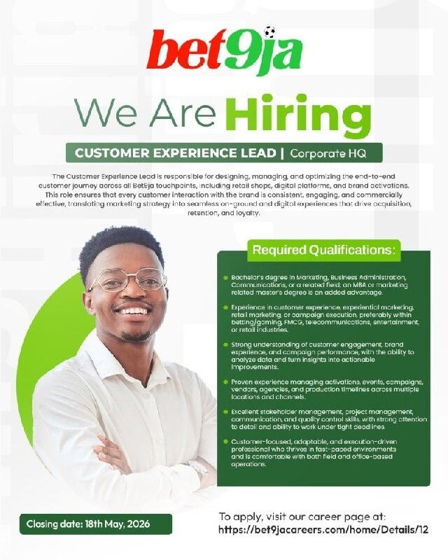 Latest Jobs in Nigeria tweet media