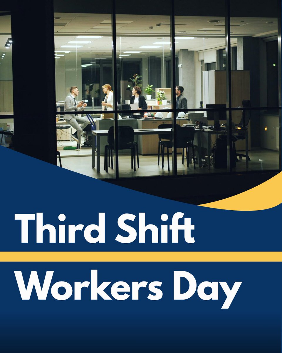 fladjj's tweet photo. Today is Third Shift Workers Day, and we want to share our appreciation for our #TeamDJJ staff members who keep things running 24/7. We thank you for your dedication and late nights to ensure our youth and communities are kept safe! https://t.co/2B0VaQTrmP
