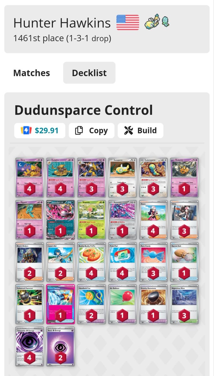 Whimsy_TCG's tweet photo. Wait a moment... That's not Dudunsparce control... https://t.co/TPZbQtqMMj