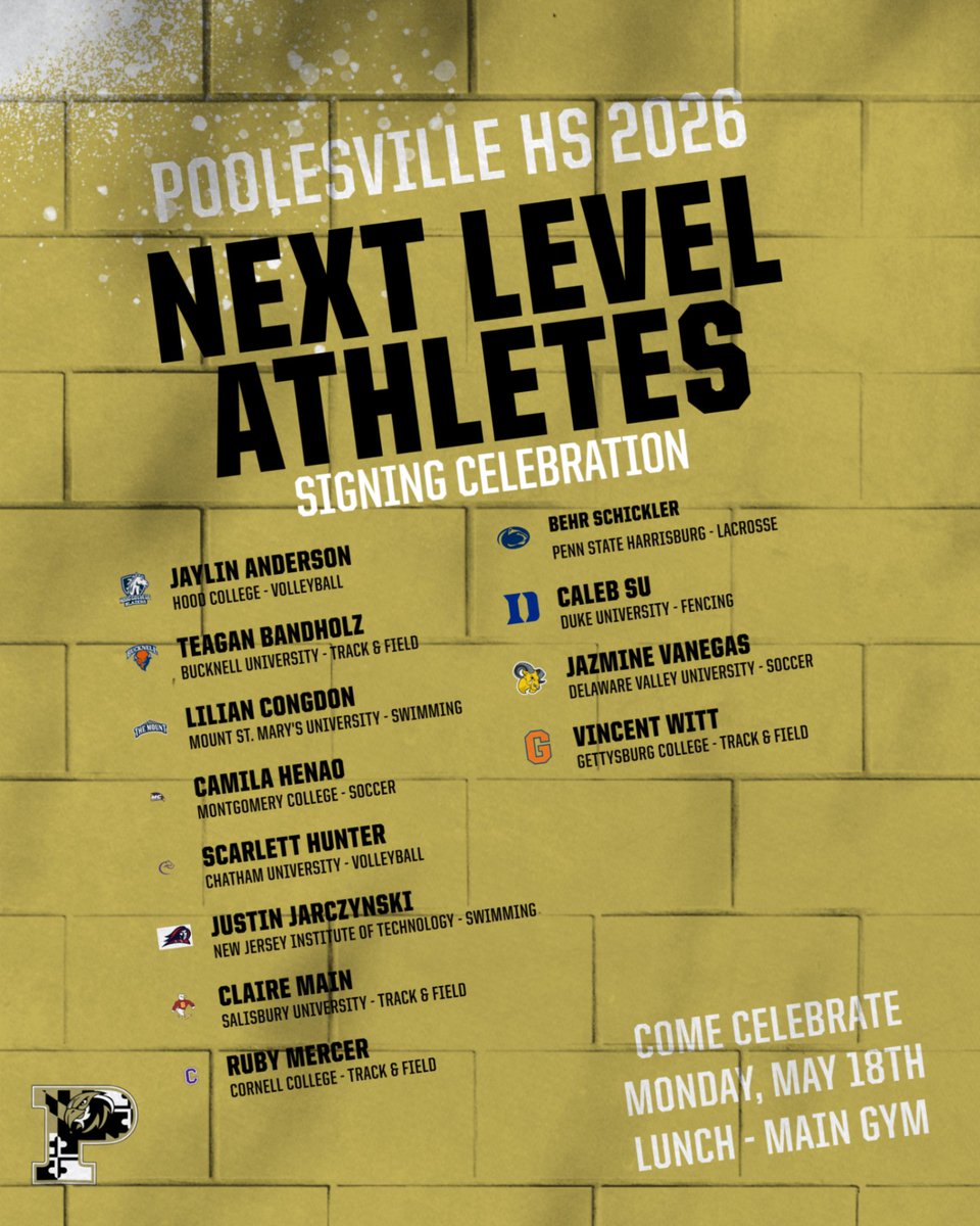 Poolesville AD tweet media