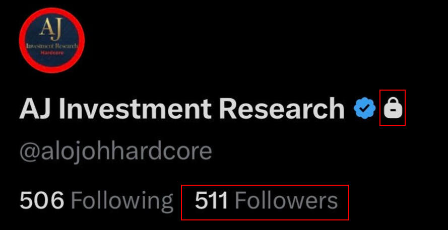 AJ Investment Research tweet media