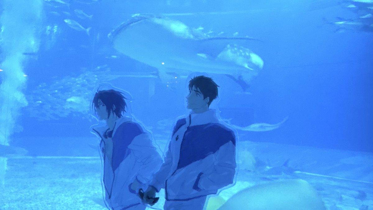 velle_ii's tweet photo. アクアリウムデート https://t.co/Dhq5iw1b6O