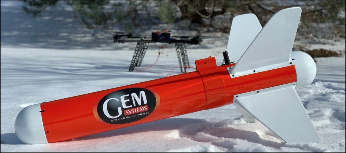 GemSystems's tweet photo. 📡 Our #UAV-based VLF-EM System enables airborne VLF measurements for conductivity and structural mapping applications. 

Learn more here: https://t.co/zoVkM0hVaX

#Geophysics #Electromagnetics #VLF #UAVSurvey #MineralExploration #GemSystems https://t.co/93hZxzqcr3