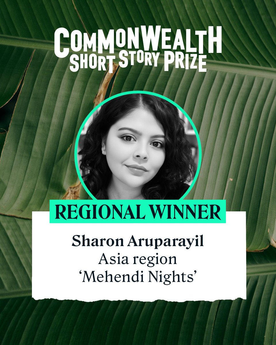 cwfcreatives's tweet photo. This year’s #CWprize winner for the Asia region is Sharon Aruparayil. Congratulations Sharon! 

A Gulf-raised Indian writer, Sharon is obsessed with the strange, shimmering space between the speculative and deeply personal. Her work often asks what survives when only the body is left to speak. ‘Mehendi Nights’ imagines a Mumbai-inspired world where women are forbidden language.