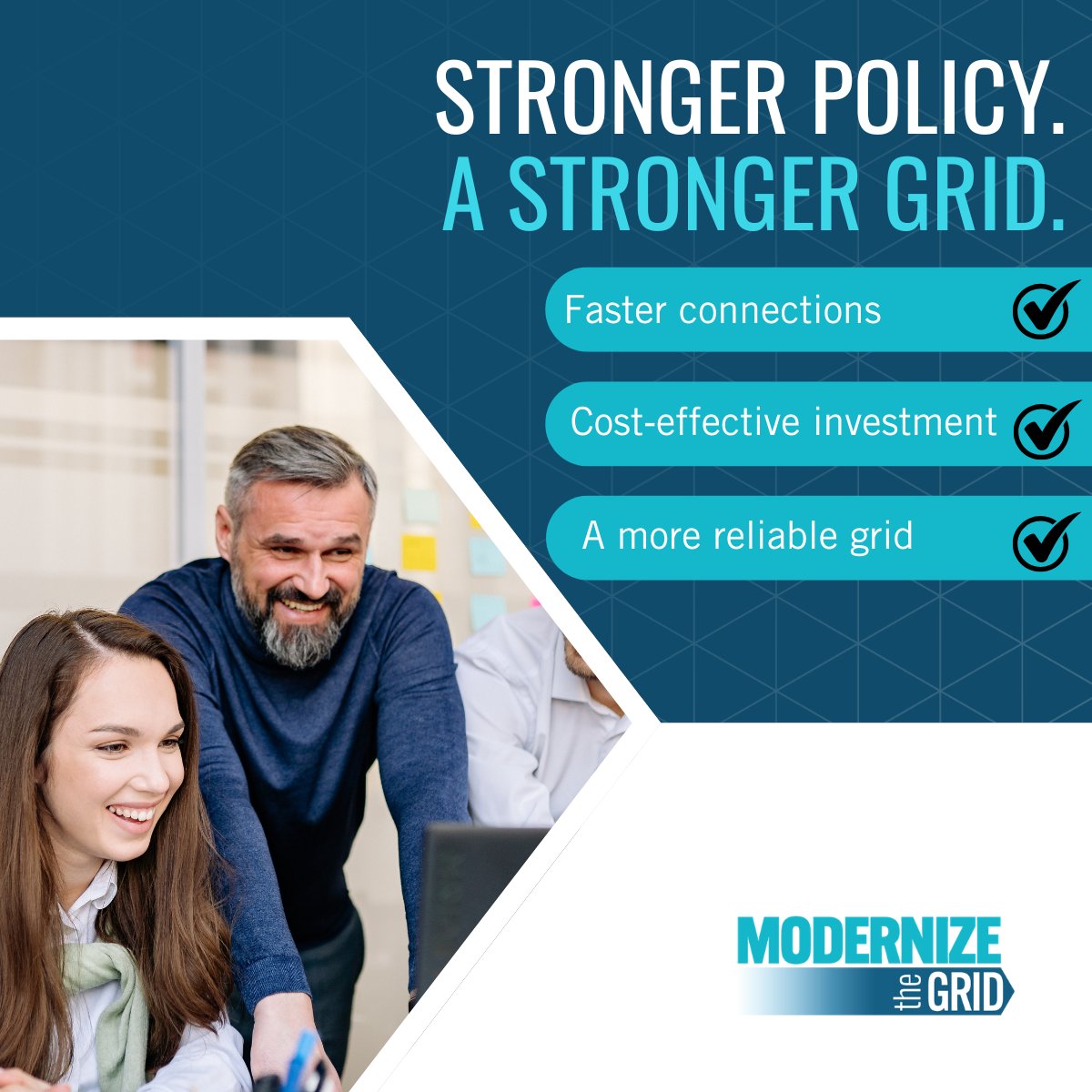 ModernizeGrid's tweet photo. A stronger grid requires smarter policy.
Outdated rules are slowing transmission development just as electricity demand rises. Modern, coordinated policy can unlock faster connections, cost‑effective investment and a more reliable grid.
🔗https://t.co/K1vyati1cw https://t.co/PEAZOuMvDy