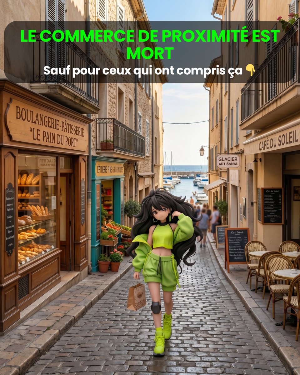LoyalBuds's tweet photo. "Le commerce de proximité est mort."

C'est ce que disent ceux qui n'ont rien compris au digital.

Votre vitrine ne sert plus à rien ? C'est normal. Voici pourquoi 🧵👇 https://t.co/bSVzIaSs3U