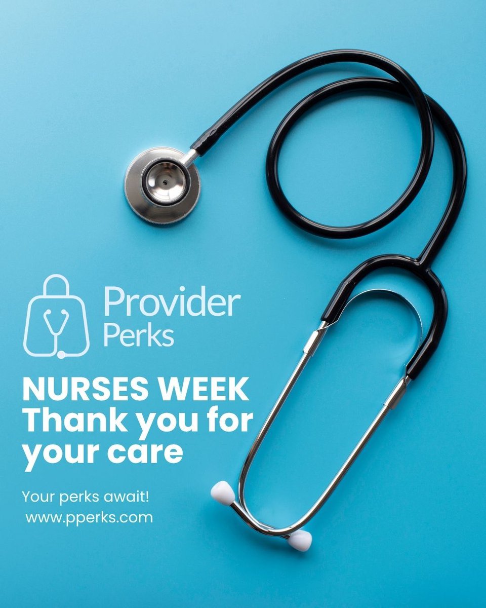 ProviderPerks's tweet photo. To the nurses who give their all, every single shift: We see you, and we thank you. ❤️ This Nurses Week, we are proud to celebrate your compassion and dedication with perks that put you first.

Your perks await! https://t.co/5sRku88GY5

#NursesWeek2026 #ThankYouNurses https://t.co/i5UQDmrWaw