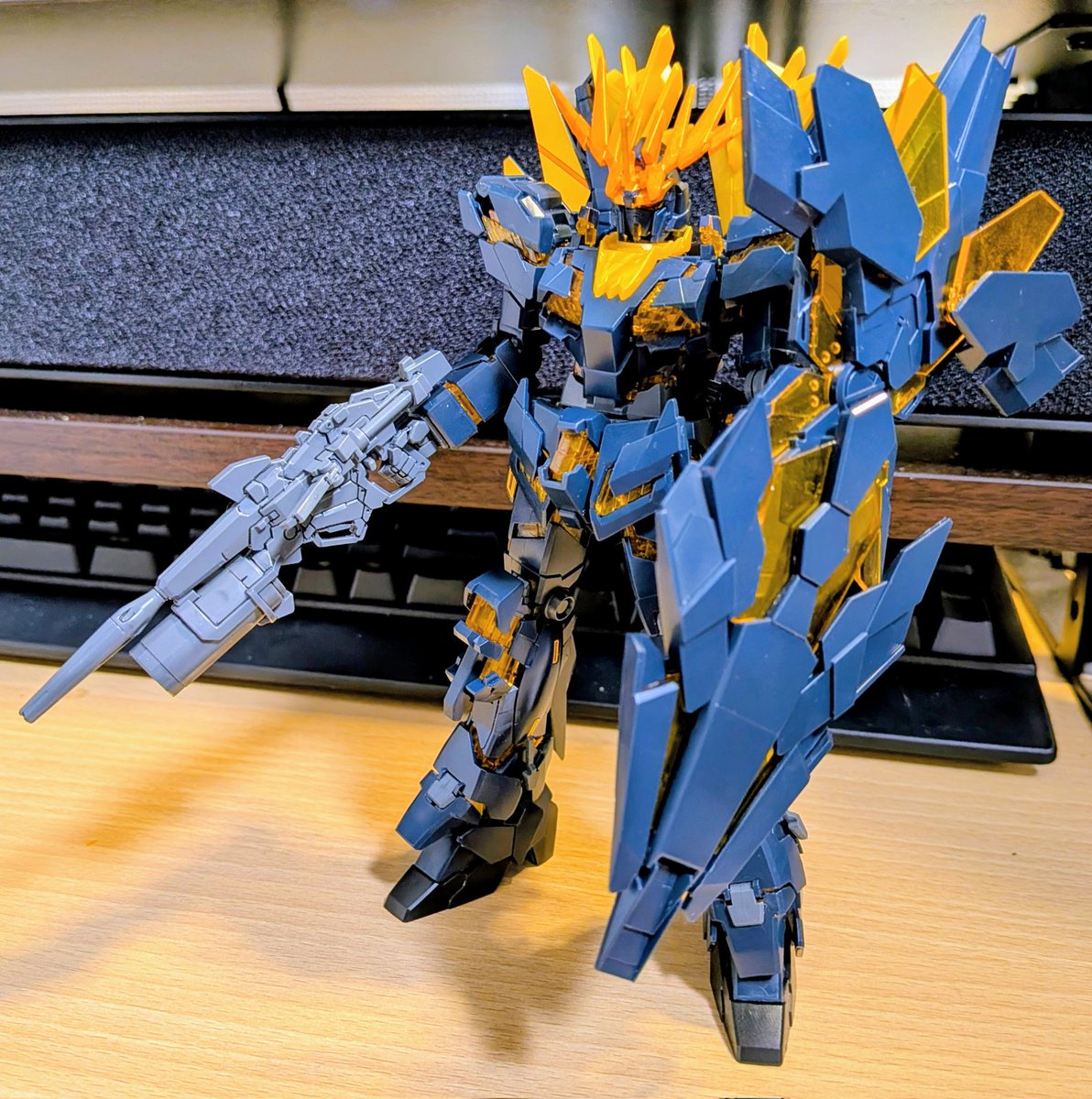 inkomk02's tweet photo. 5億年ぶりのガンプラ。 https://t.co/sGsomHo00f