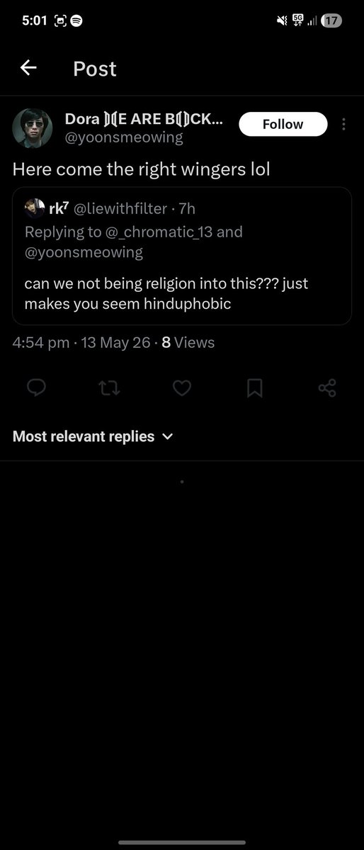 liewithfilter's tweet photo. ??? sorry for calling out your hinduphobic ass lol https://t.co/rrk4q6yyxE