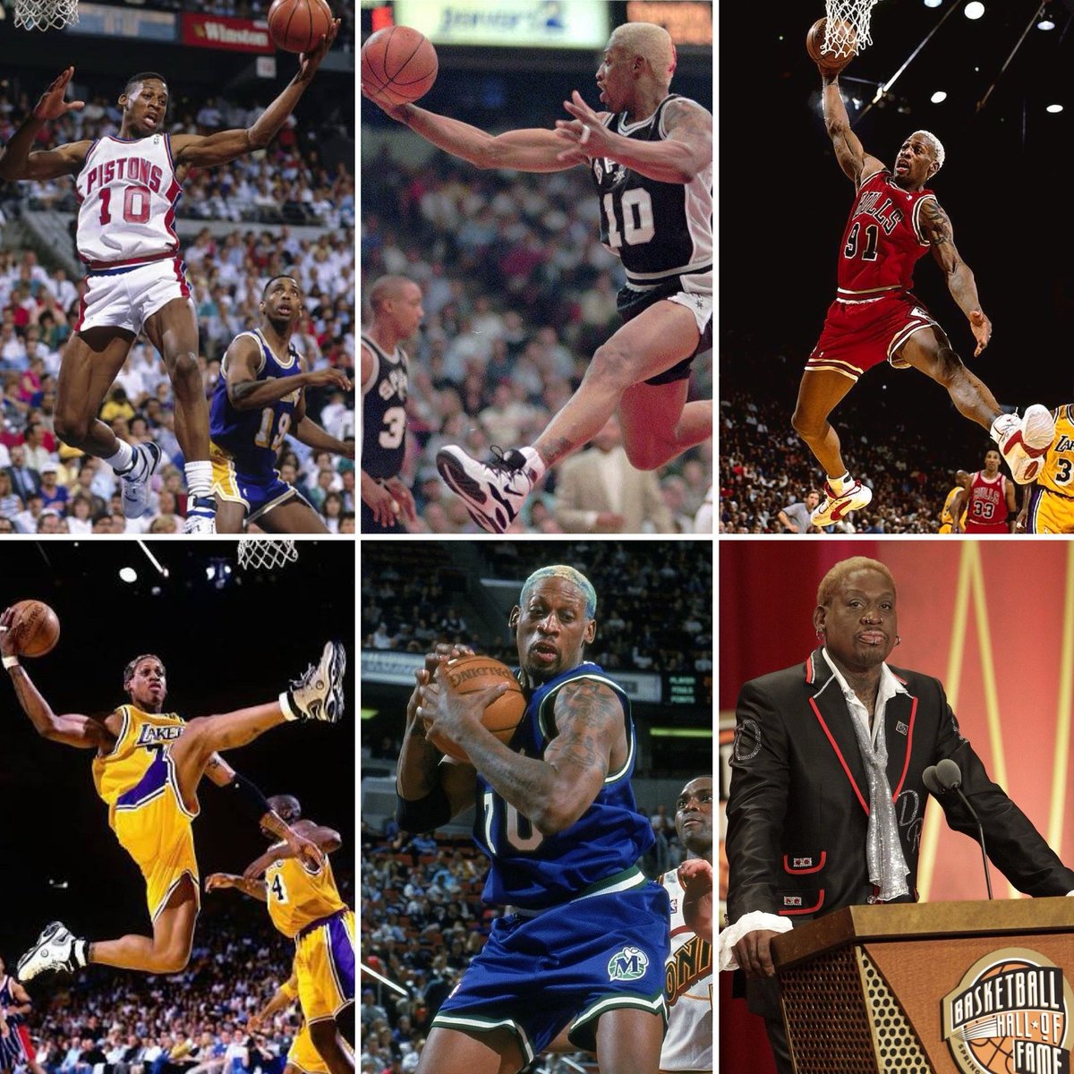 Lizzs_Lockeroom's tweet photo. Happy 65th Birthday to one of the greatest defenders of all time, Dennis Rodman #TheWorm
🥳🎉🎂 https://t.co/mg7UTJR3XI