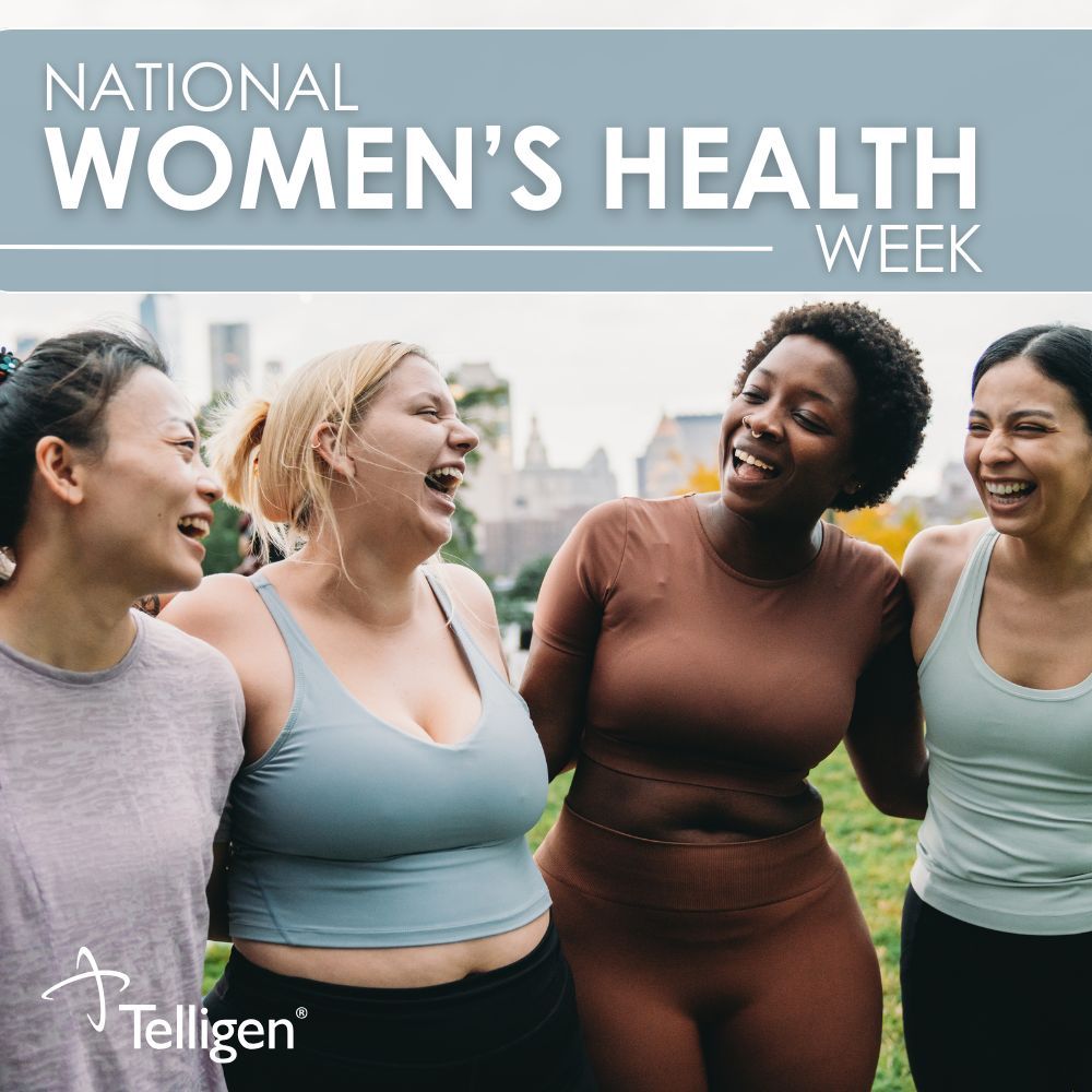 Telligen's tweet photo. It’s National Women’s Health Week! We celebrate the importance of women’s health and overall well-being. Taking time to care for yourself physically, mentally, and emotionally is key to living a balanced, healthy life. Here’s to wellness, self-care, and thriving every day. https://t.co/hNBO0obmA7