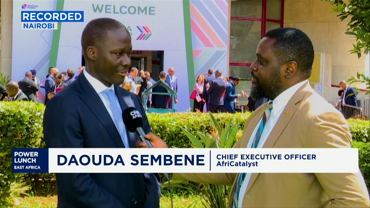 cnbcafrica's tweet photo. [ICYMI] Scaling climate finance & debt sustainability in Africa

To discuss how Africa can mobilize capital for a green transition and the role of global partnerships, CNBC Africa was joined by Daouda Sembene, Founder & CEO of AfriCatalyst

🔗CLICK THE LINK BELOW FOR THE FULL INTERVIEW:
https://t.co/46E979I42g

#AfricaForwardSummit