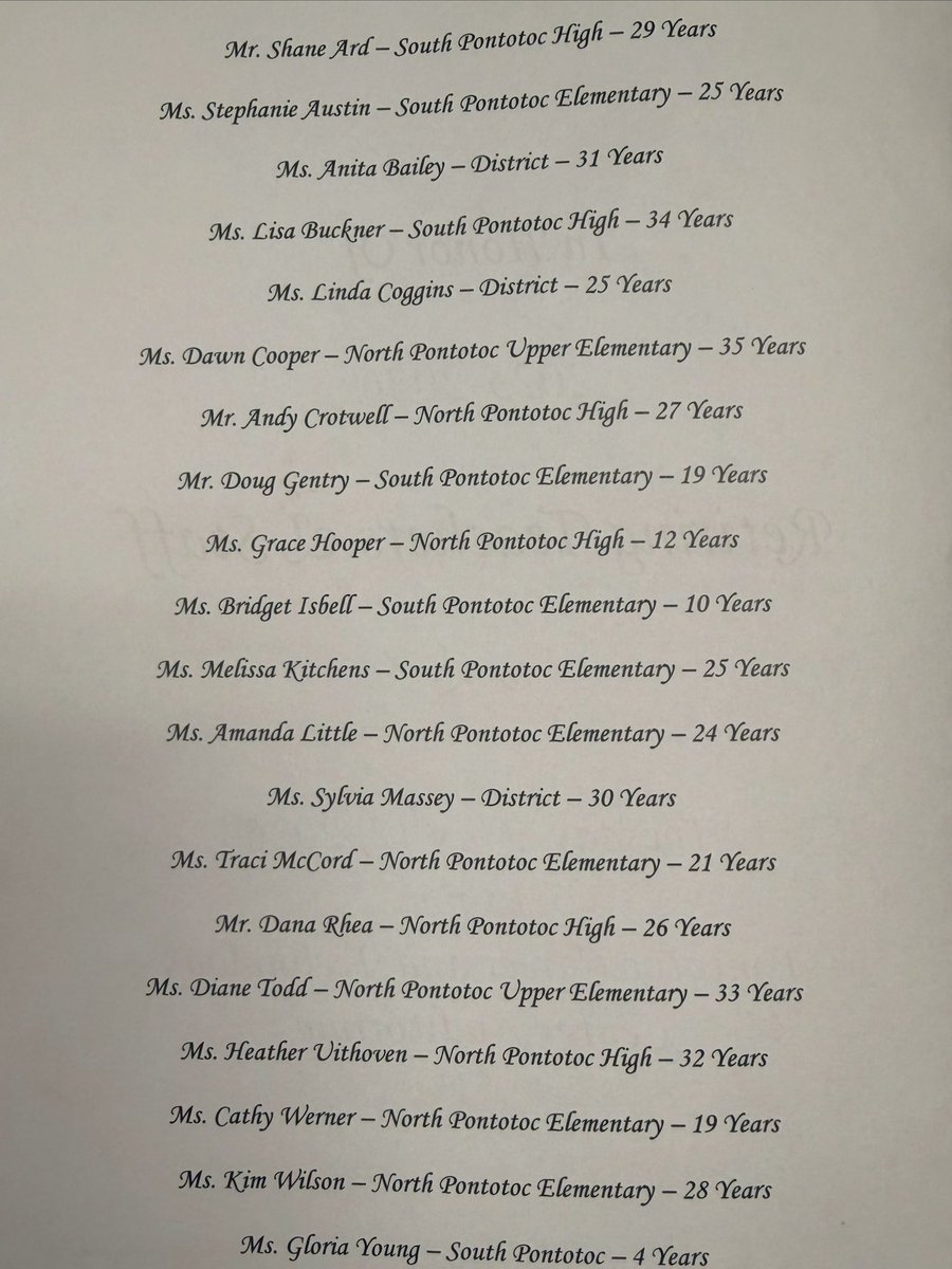 OfficialPCSD's tweet photo. Congratulations to our 2026 retirees! PCSD is grateful for your time, hard work, and dedication to our students and families. We wish you the best for the next chapter in each of your lives!

(Some retirees not pictured). https://t.co/ApoUpvVPFn