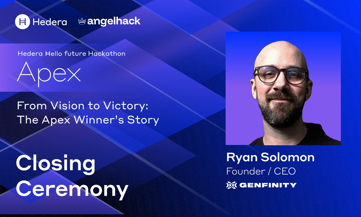 AngelHack's tweet photo. 🏆 The Hedera Hello Future Apex Hackathon has officially concluded, and today we're celebrating the main track winners 🎉

Builders across five tracks transformed ambitious ideas into polished prototypes and production-ready projects over nearly five weeks. https://t.co/iDyjecHrdR