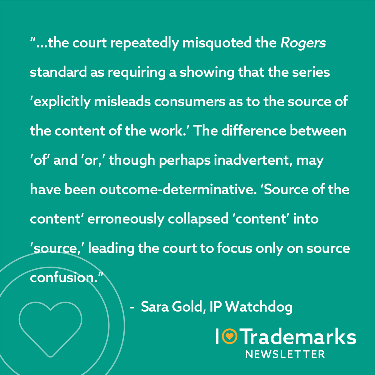 AltLegalHQ's tweet photo. TM practitioners from around the globe met at INTA, Pepperdine’s TM infringement case against Netflix dismissed due to one letter typo in court order, and AI notetaking could become a liability. More in this week’s I ❤️ Trademarks Newsletter: https://t.co/P8tdTrzHfx https://t.co/bcY6xZ1ywh