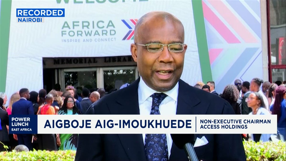 cnbcafrica's tweet photo. [ICYMI] Access Holdings Chair on driving unified African market & investment

The dialogue surrounding Africa's economic future is shifting from fragmented national interests toward a unified continental balance sheet. At the Africa Forward Summit, CNBC Africa spoke with Aigboje Aig-Imoukhuede, the Non-Executive Chairman of Access Holdings.

🔗CLICK THE LINK BELOW FOR THE FULL INTERVIEW:
https://t.co/fsAgSSNz6k

#AfricaForwardSummit