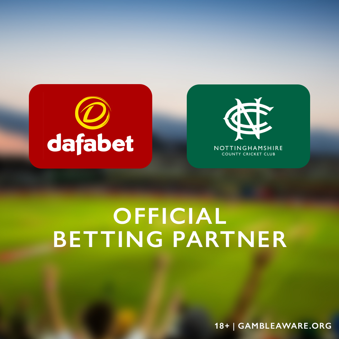 TrentBridge's tweet photo. Welcome, @Dafabet 🤝

Introducing our Official Betting Partner 👉 https://t.co/JL2yRaYv7x https://t.co/LHYPWjmCNy