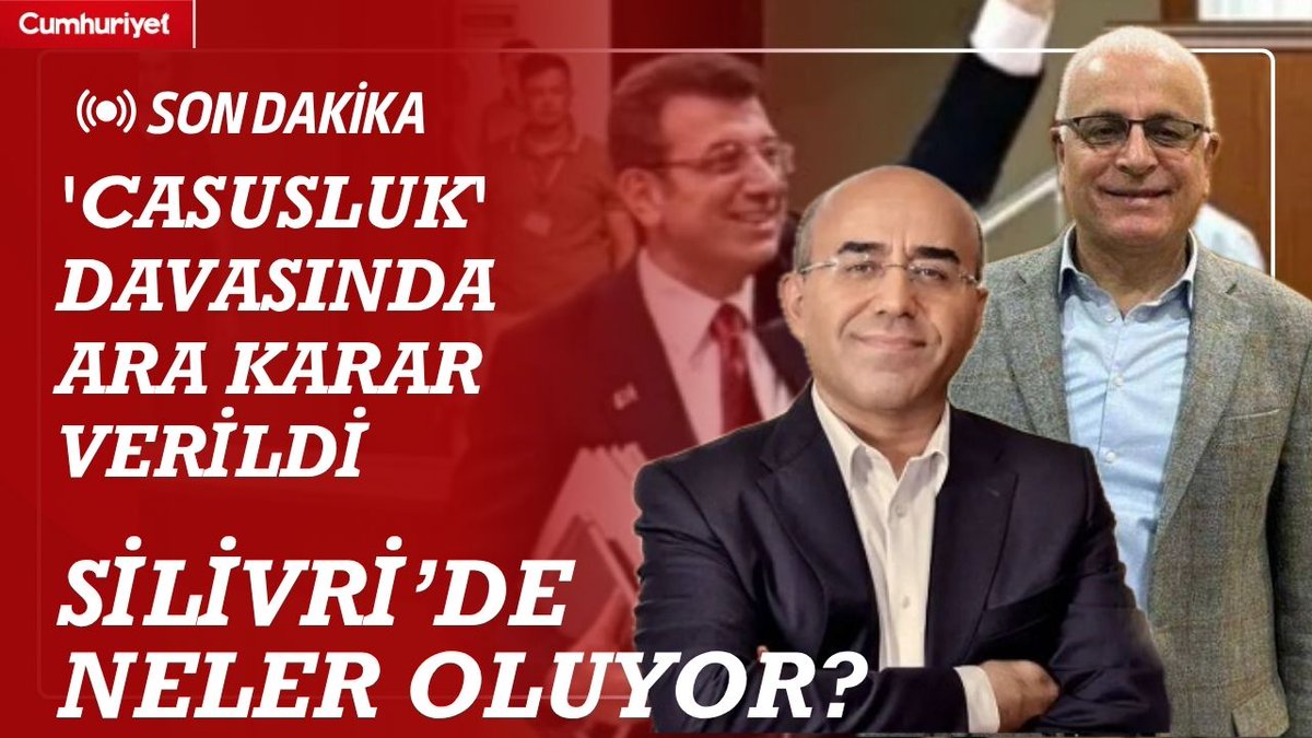 cumhuriyetgzt1's tweet photo. #CANL İBB davasının 37. gününde gerginlik! “Silivri’den Cumhurbaşkanı çıkacak!” Cumhuriyet aktarıyor

İzlemek için👇
https://t.co/zjxKZLLSv6 https://t.co/6KXTUZZNKq