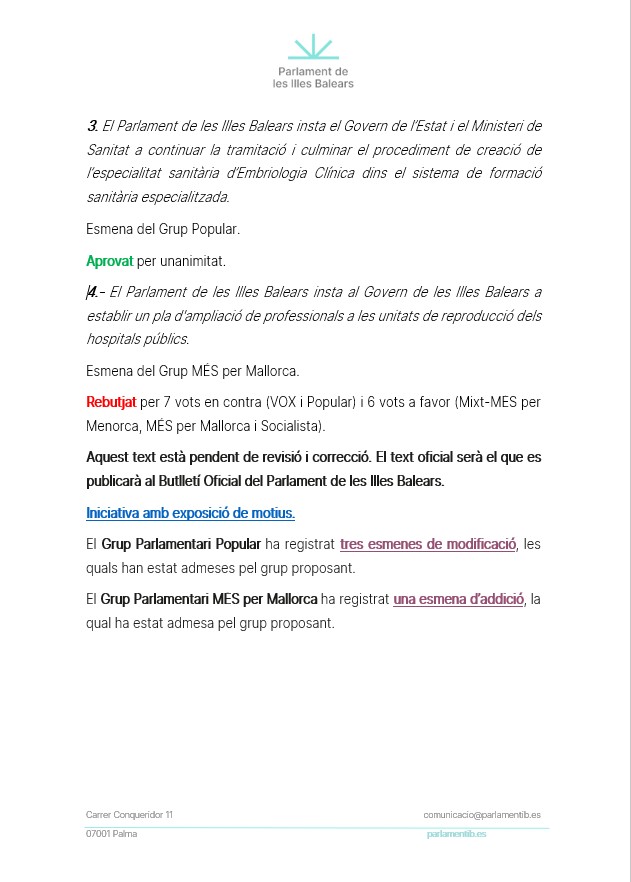 Parlament de les Illes Balears tweet media