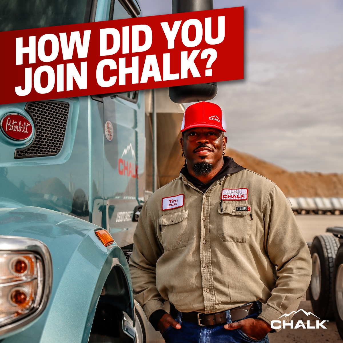 ChalkJobs's tweet photo. We love to hear stories about how our drivers joined the Chalk family. What’s yours? https://t.co/vVs4UYWcOV
