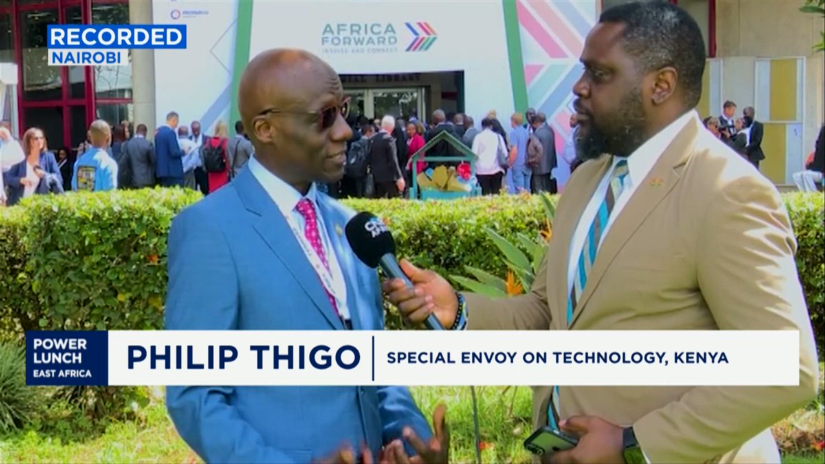 cnbcafrica's tweet photo. [ICYMI] Driving Africa’s AI revolution

At the recently concluded Africa Forward Summit which took place under the theme "Africa–France Partnerships for Innovation and Growth" in Nairobi Kenya, Philip Thigo, the Special Envoy on Technology for Kenya outlined the critical need for investment in computing infrastructure, energy, and human capital. He shared insights on how artificial intelligence can empower small start-ups to scale rapidly and why the current focus remains on moving beyond declarations to secure real, immediate investments for the continent's youth.

🔗CLICK THE LINK BELOW FOR THE FULL INTERVIEW:
https://t.co/bRw8aE44Ls

#AfricaForwardSummit