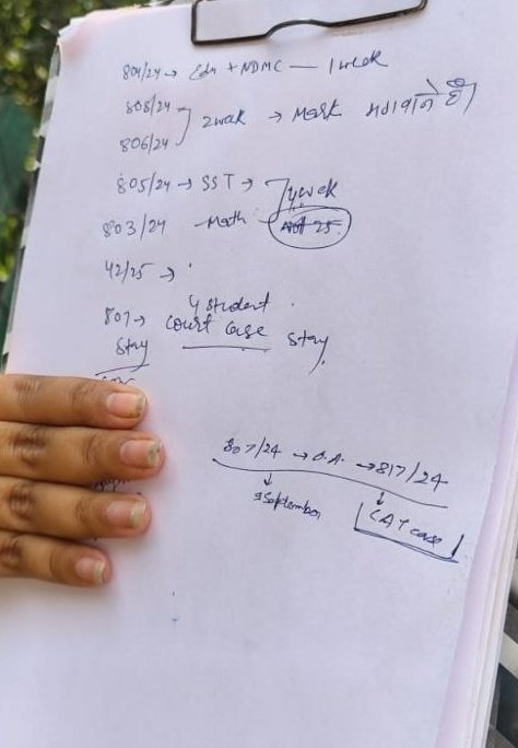 Shawdow_flux's tweet photo. @dsssbofficial DSSSB has taken the first step, but this is NOT our final destination.
Our destination is the release of ALL pending TGT results.

Now DSSSB must take the second step:
✅ Finalize TGT English 804/24 result
✅ Get the marks of TGT Natural Science 806/24 &amp; TGT Sanskrit.

.......... https://t.co/l9zKjpYakE