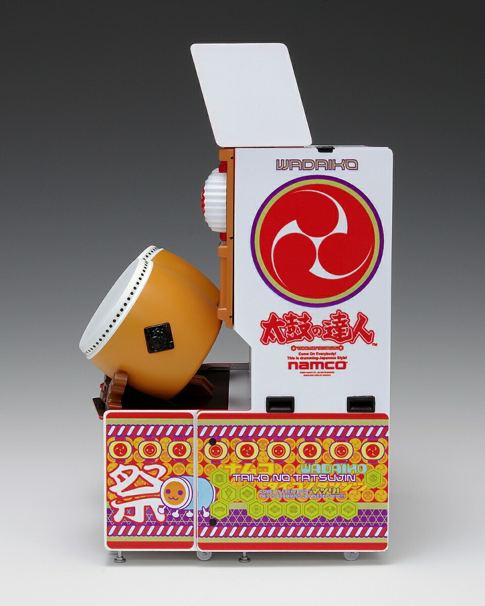 今日の話題】『#太鼓の達人』初代アーケード筐体の1/12スケール