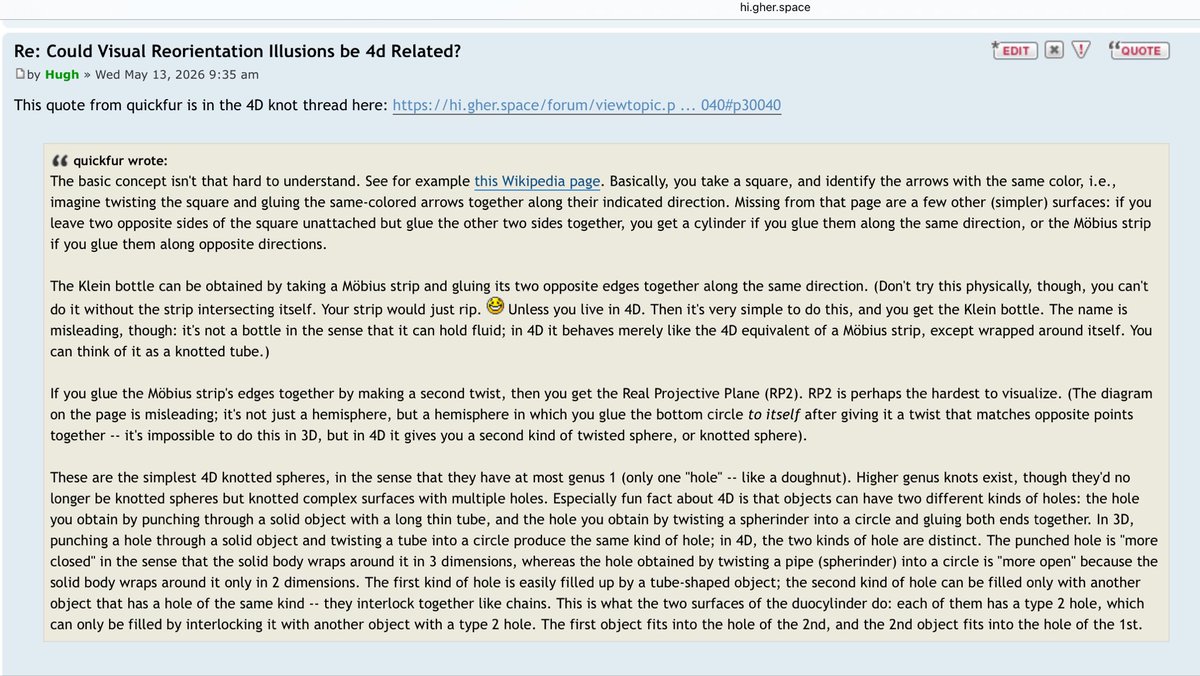 Visual Reorientation Illusions (VRIs) tweet media