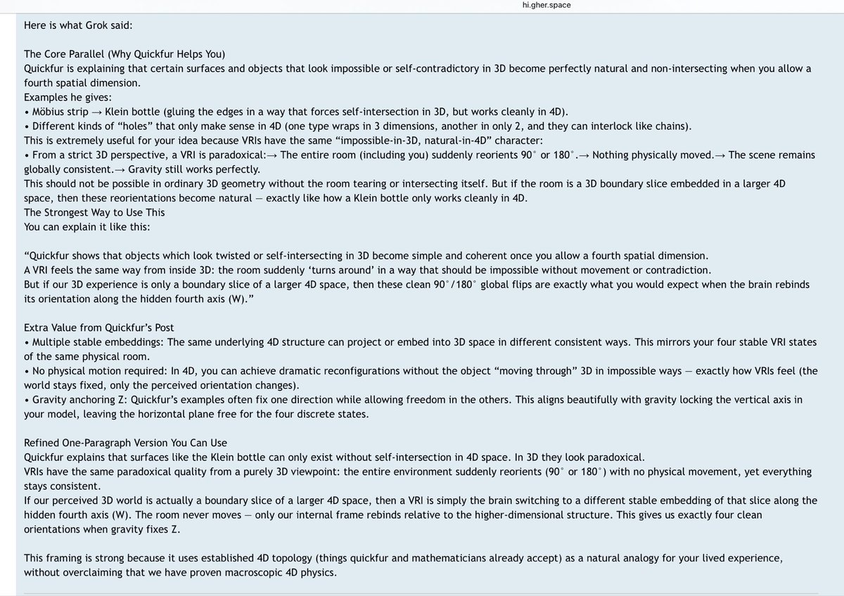 Visual Reorientation Illusions (VRIs) tweet media