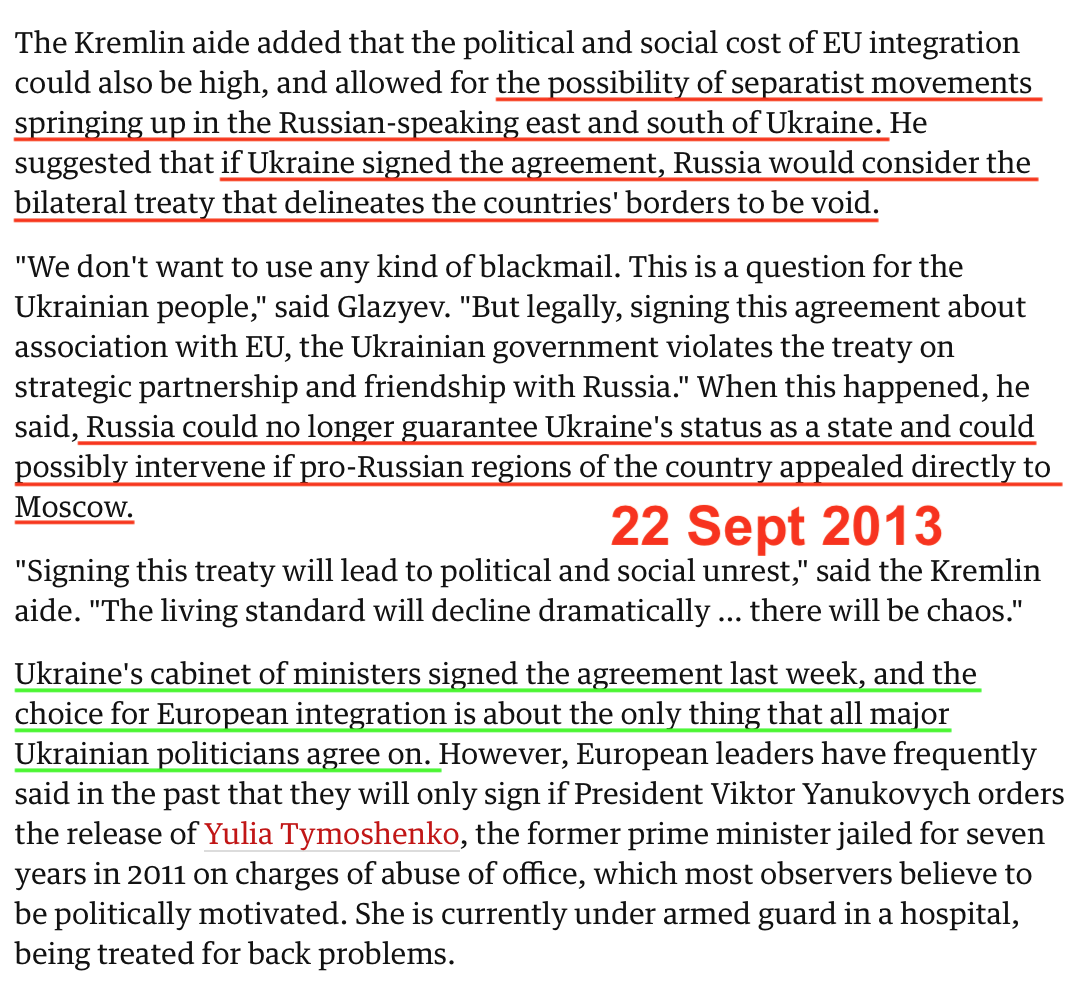 Rongered @ClarkeMicah ᵣussia chose to invade Ukraine in 2014 because Ukraine was ...