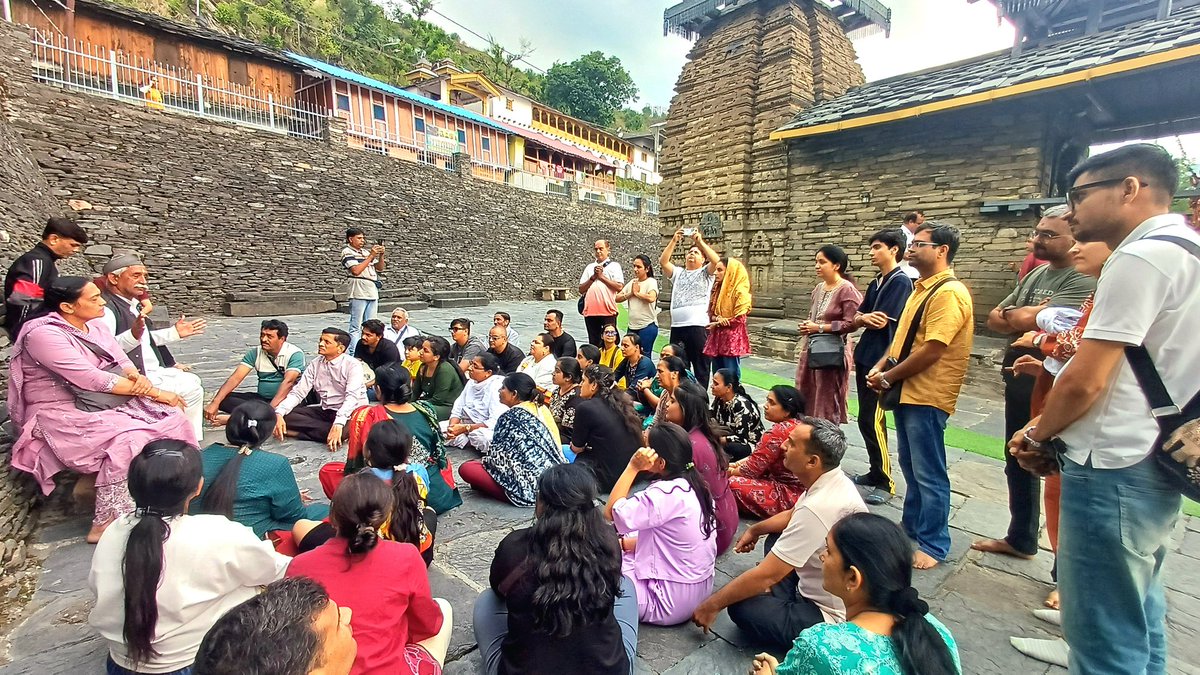 AryonTourism's tweet photo. Our Group visit Lakhamandal Barkot
Chardham Yatra Semi Deluxe Package
12 Person, Package Start 16,000/- PP
Ex Haridwar 9 Nights/10 Days
Stay + Meal + Transport + Sightseeing
WhatsApp 6396375203 Phone 9917664776
#aryontourism #chardhamyatra #chardhamyatrapackage https://t.co/yRLiZuaus6