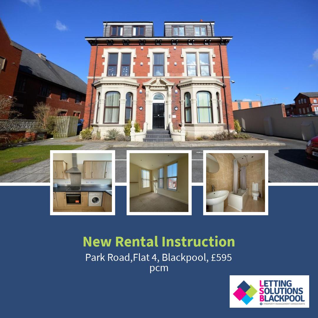 LSBlackpool's tweet photo. 🏡NEW RENTAL INSTRUCTION🏡
Park Road,Flat 4, Blackpool
£595 pcm 

View full details at https://t.co/yTwD8Dt09Y 

Get in touch to book a viewing today!
📞 01253 886444 
📧 hello@lsblackpool.com https://t.co/y6VMqt8gTB