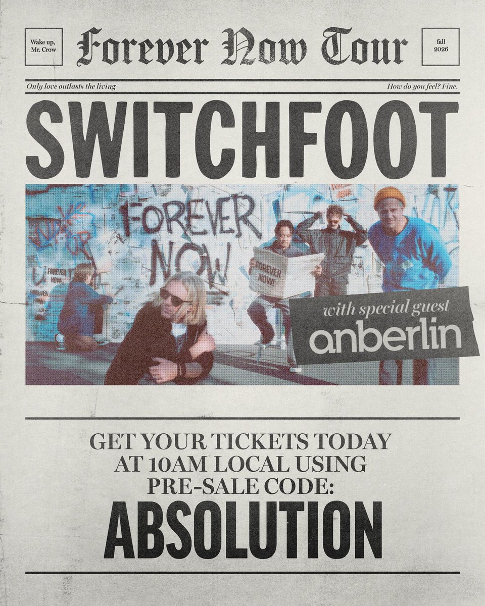 Switchfoot tweet media