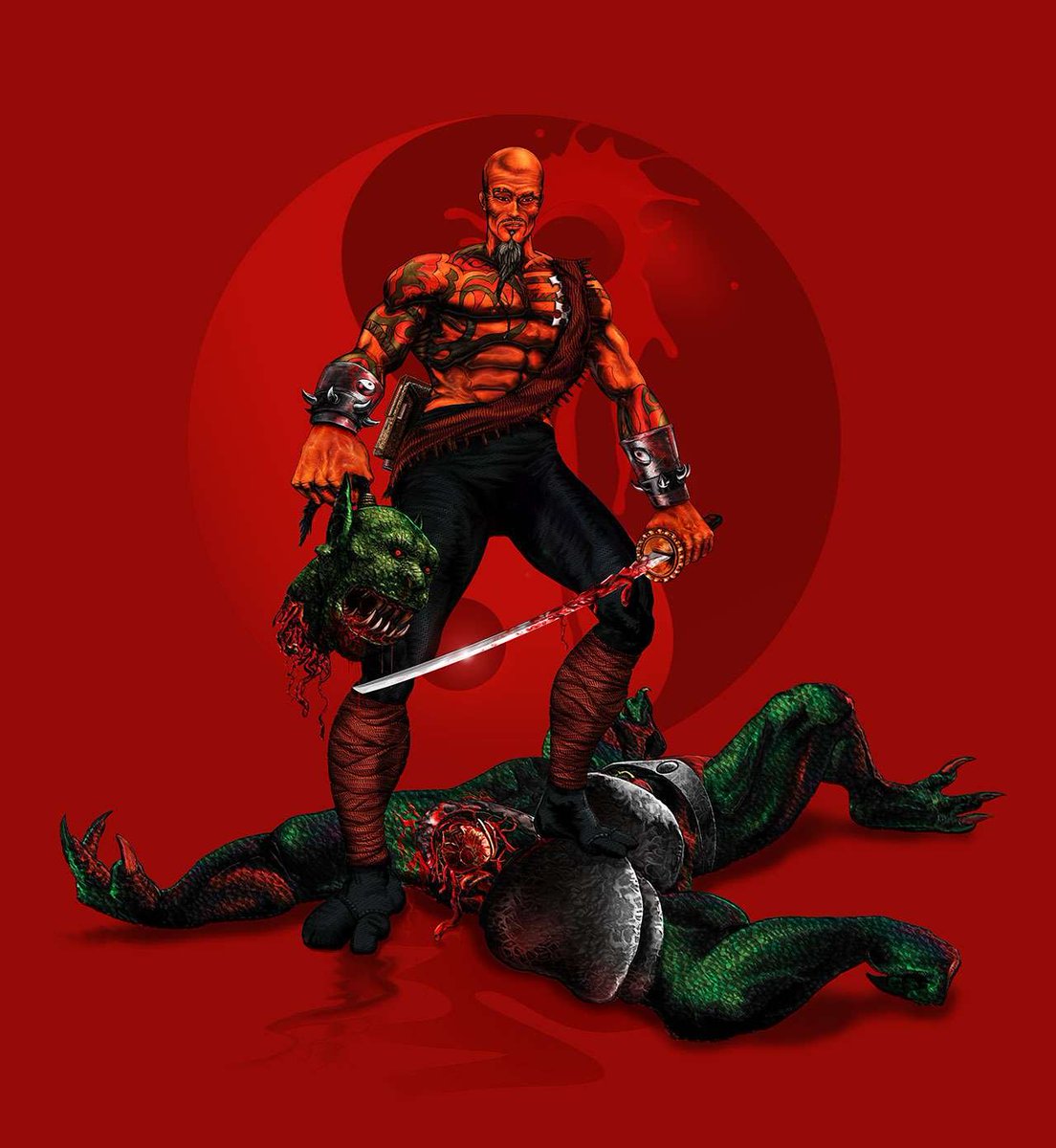 Apogee_Ent's tweet photo. Shadow Warrior first sliced onto PCs on this day in 1997. https://t.co/UjztdJfEgc