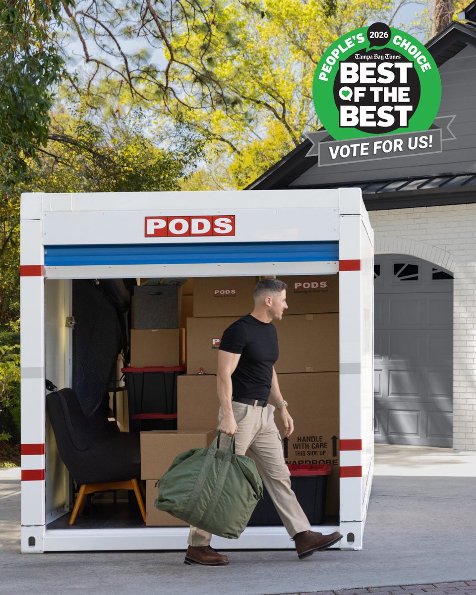 PODS Moving & Storage tweet media