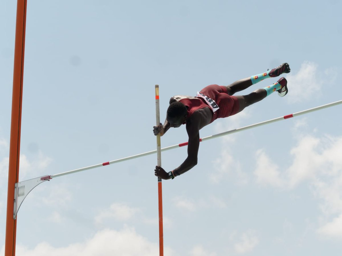 OlympicsKe's tweet photo. Eight events in, and Edwin Too is still flying high in the Decathlon battle! 🔥🇰🇪

With a massive 5,752 points, Edwin holds firmly onto second place as he keeps pushing closer to his decathlon dream at the CAA African Senior Athletics Championships in Accra. 💪🏾

#TeamKenya 🇰🇪 #Accra2026 #Decathlon #CAAChampionships